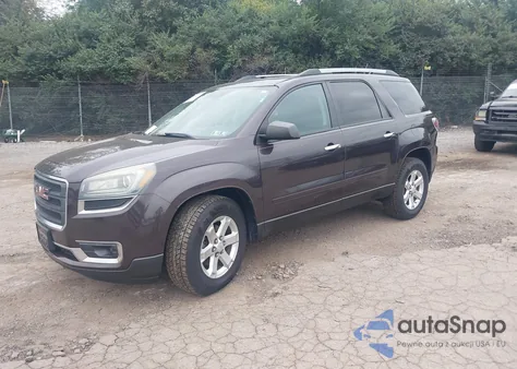 2016 GMC Acadia Sle-2 from USA, damaged, VIN 1GKKVPKDXGJ187100